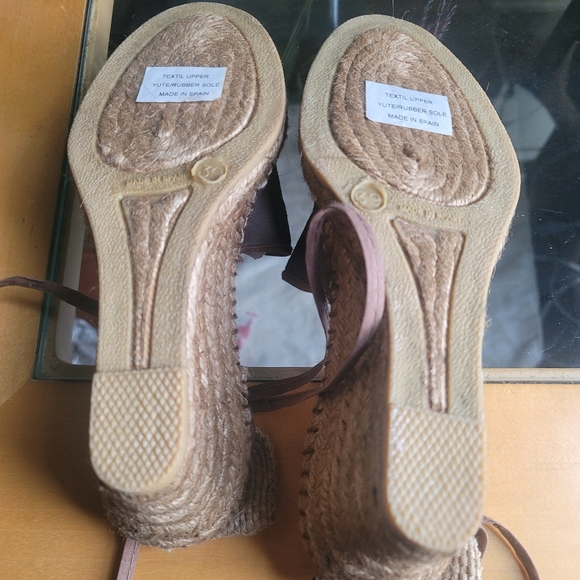 james oliver Jute Espadrille Wedges - Picture 7 of 11